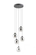 Khadi oprawa wisząca led 26W 3000K 1511lm czarna